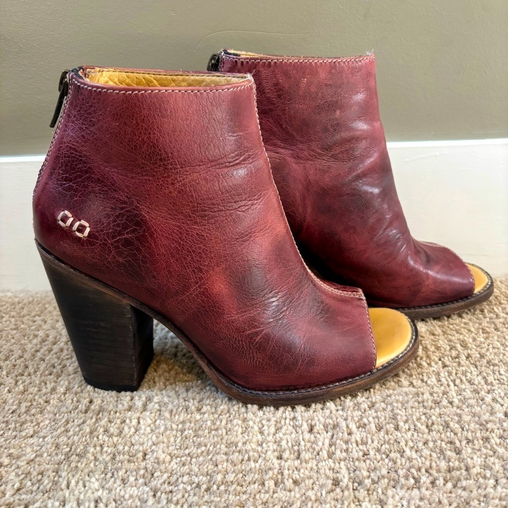 Bed|Stu Onset Bootie Womens Size 8.5 Burgundy​​
